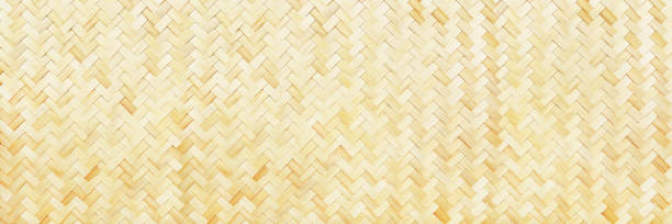 horizontal woven bamboo texture for background and design it is horizontal woven bamboo texture for background and design. basket weaving stock pictures, royalty-free photos & images