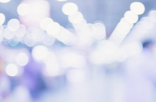 istock Blurred background,abstract bokeh light in cold tone 802827380