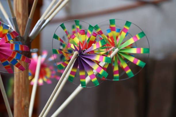 istock Paper fan swirl 802851636