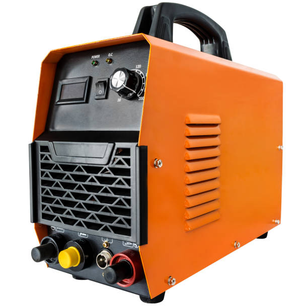 istock The compact inverter welding machine on white background 802907194