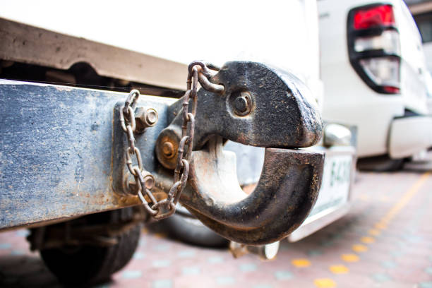 istock The towing hook in a truck 802907250