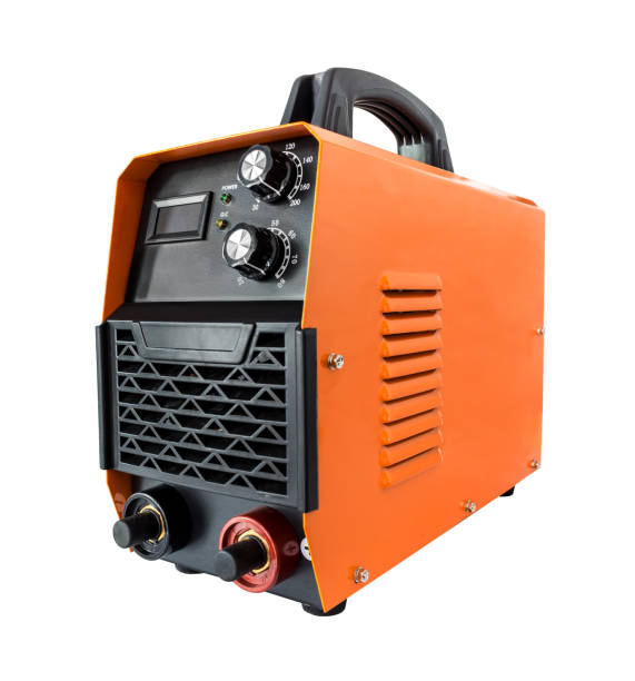 istock The compact inverter welding machine on white background 802907260