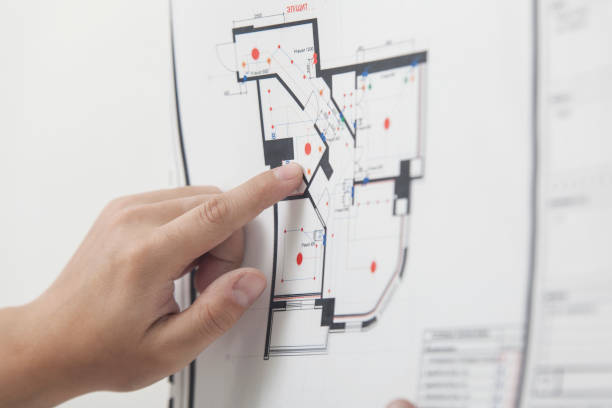 istock Drawing of the new apartment 802923506