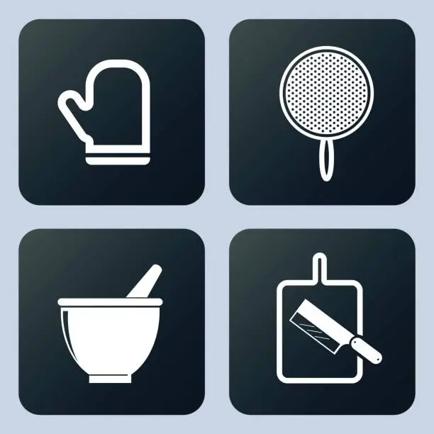 Vector illustration of kitchenware icon