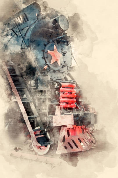 istock old steam locomotives 802976632