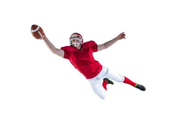 istock American football player scoring a touchdown 803004790