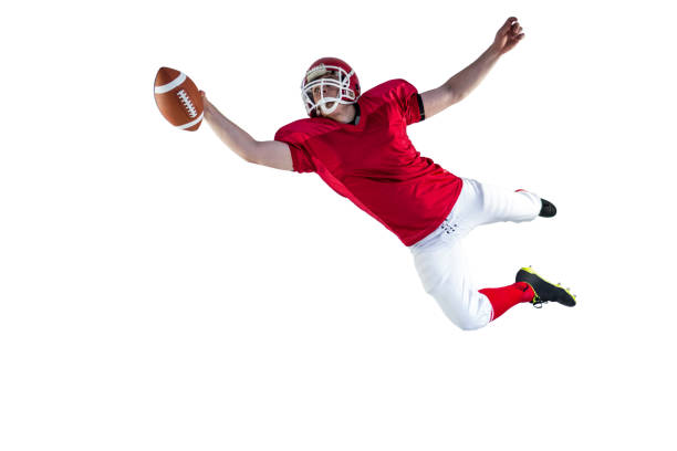 istock American football player scoring a touchdown 803004830