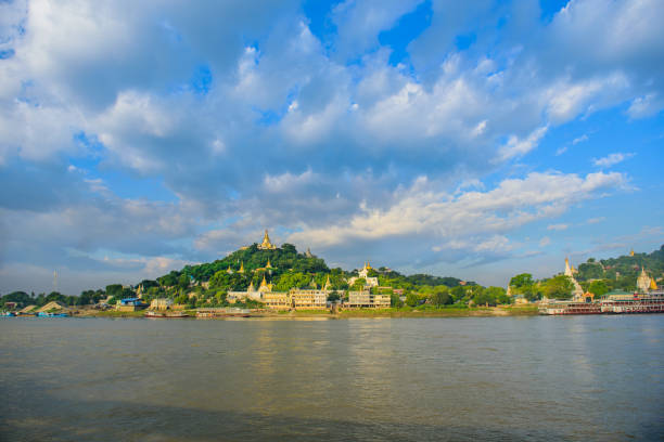 istock Pagoda, temples on Sagaing Hill 803007750