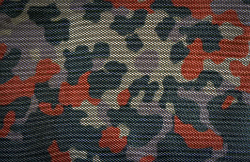 Camouflage army background. Camouflage cloth, como, soldier, hunter.