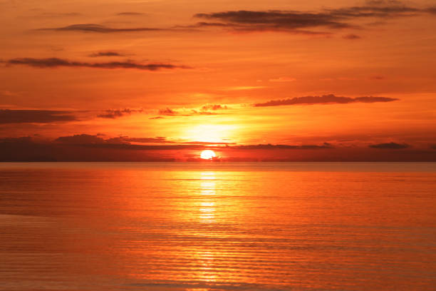istock Sunset over the sea 803026272