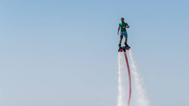 istock Flyboard extreme sport adventure 803098774