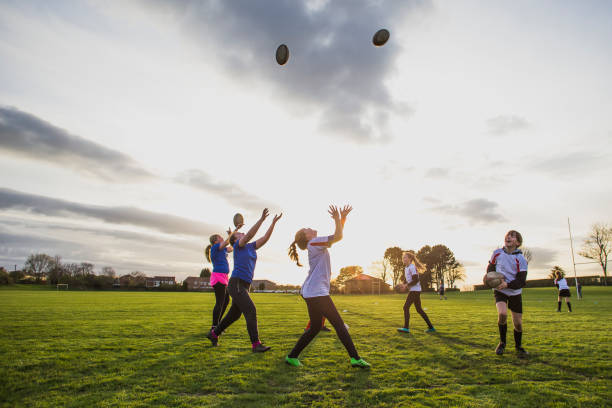 istock Teen Rugby Girls Training 803101108