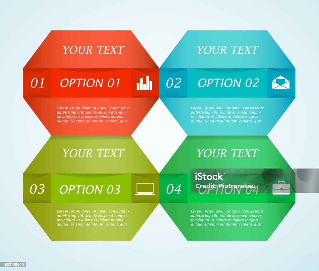 6 Text Box Graphics Colorful Text Boxes Stock Illustration - Download Image Now - Box ...
