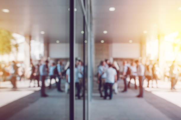 istock Abstract blur business and entrepreneurship background 803108576