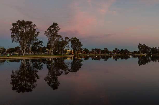 Reflection on the water surface