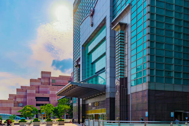 Taipei: This is the entrance to the Taipei 101 mall which is a popular luxury shopping mall in the Xinyi financial district on May 31, 2017 in Taipei