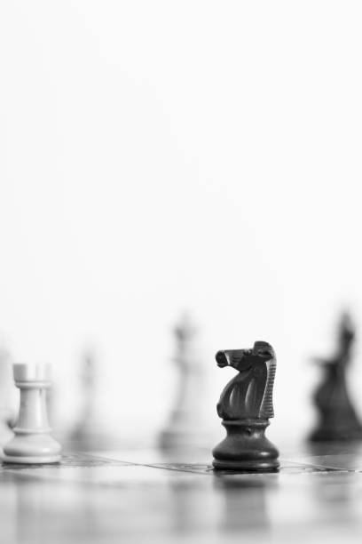 istock Chess photographed on a chessboard 803138460
