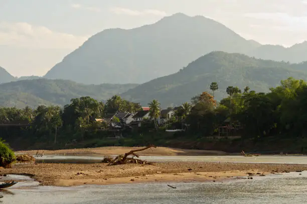 Photo of Nam Ou river in Nong Khiaw village