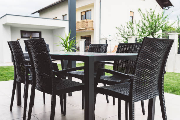 istock Garden furniture 803155728