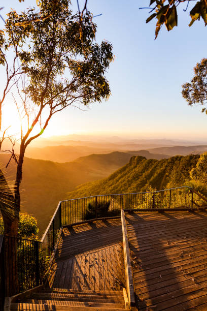 istock Sunset view from the Gold Coast hinterland 803212802