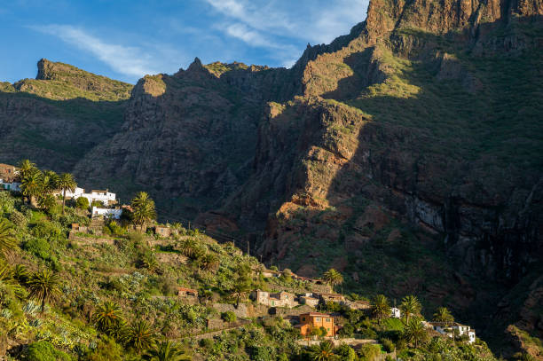 istock Sunset at Masca village, Tenerife 803226954