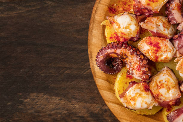 istock Pulpo a la gallega, traditional Spanish Galician dish 803308998
