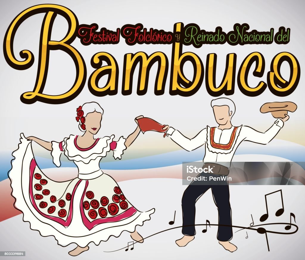 Cặp Đôi Nhảy Bambuco Với Trang Phục Truyền Thống Trong Lễ Hội Dân Gian  Colombia Hình minh họa Sẵn có - Tải xuống Hình ảnh Ngay bây giờ - iStock