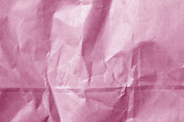 istock wrinckled pink color paper surface 803353690