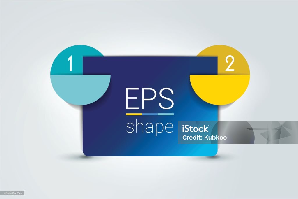 Two Step Chart Two Steps Template Numbered Chart Infographic Element Stock ...