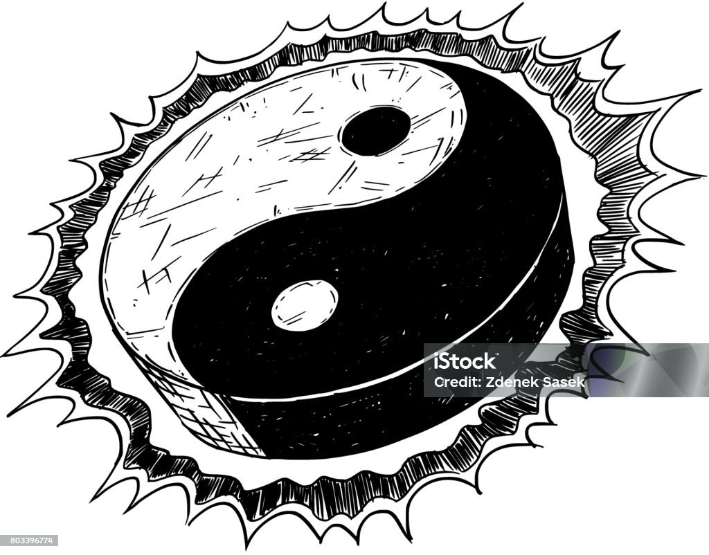 Vẽ Tay Biểu Tượng Yin Yang Jin Jang Hình Minh Họa Sẵn Có - Tải Xuống Hình  Ảnh Ngay Bây Giờ - Biểu Tượng - Đồ Thủ Công, Bút, Châu Á - Istock