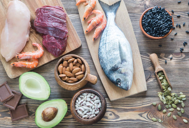 istock Food sources of zinc 803406450
