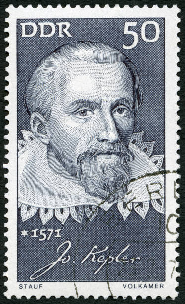 istock Cancelled Stamp From Germany shows Johannes Kepler (1571-1630), mathematician 803411986