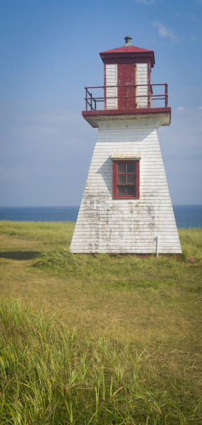 istock Cap-Alright lighthouse, Havre-aux-Maisons, Quebec 803429624