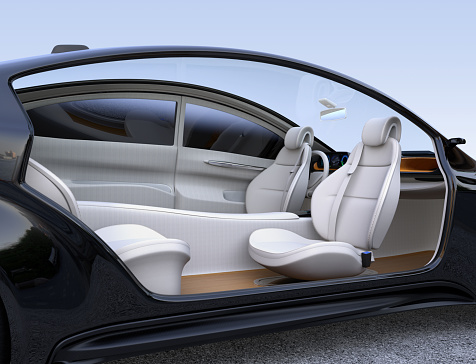 Concepto de autonomía interior del coche photo