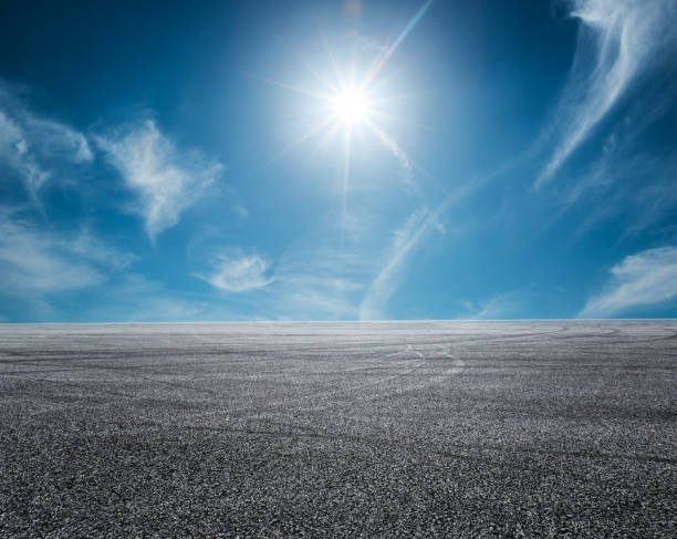 istock new asphalt road and sky 803477244