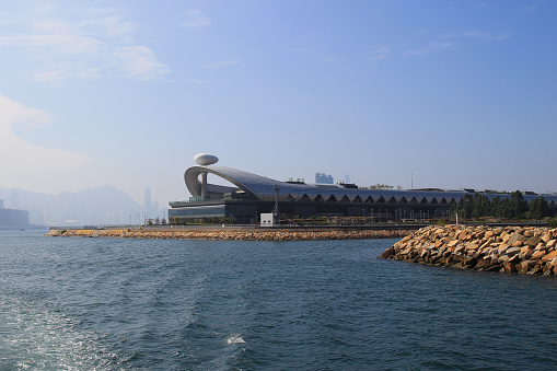 the Kai Tak Cruise Terminal is opened at kowloon