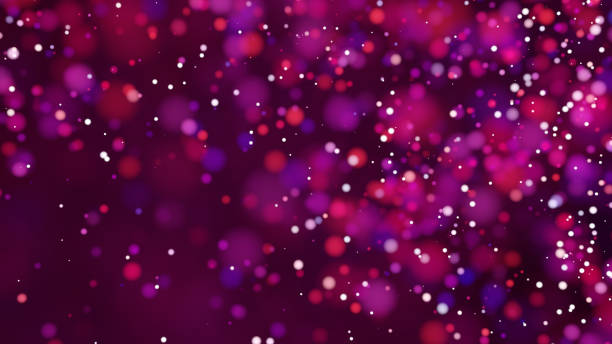 istock Beautiful colorful bokeh blurred background defocused lights 803497762