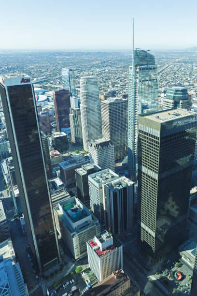 istock Downtown Los Angeles - Aerial View 803513086