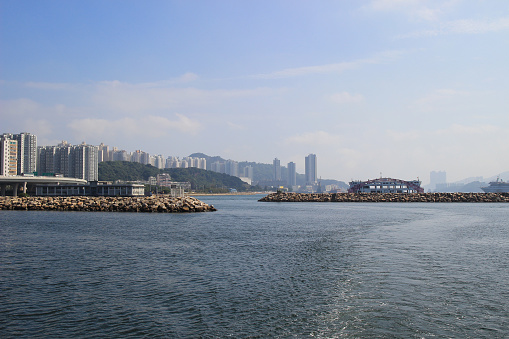 the Kai Tak Cruise Terminal is opened at kowloon