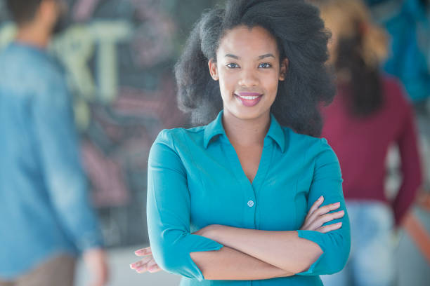 istock Business Woman With an Idea 803577808