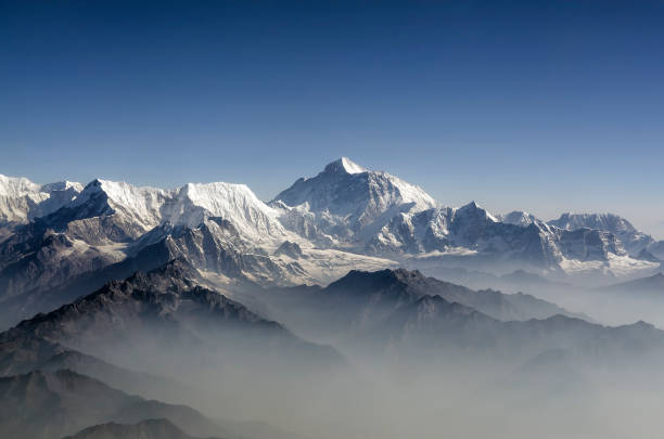 istock Everest Peak and Himalaya Everest mountain range panorama 803591362