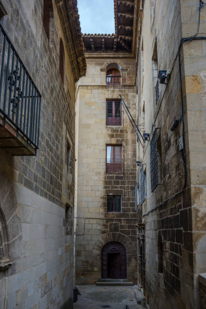 istock Traditional architecture in Sos del Rey Catolico 803593998