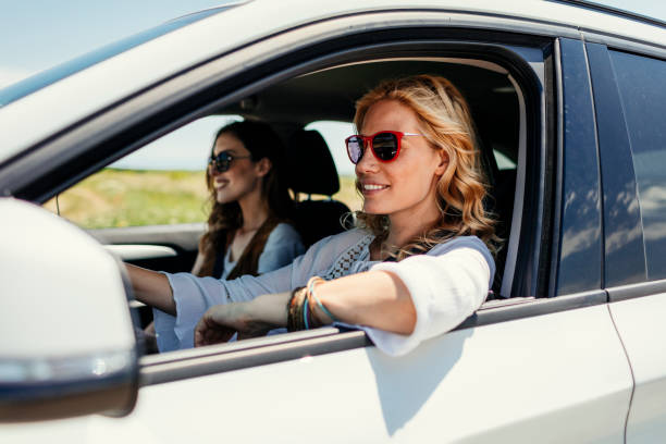 istock Women on the road trip 803600244