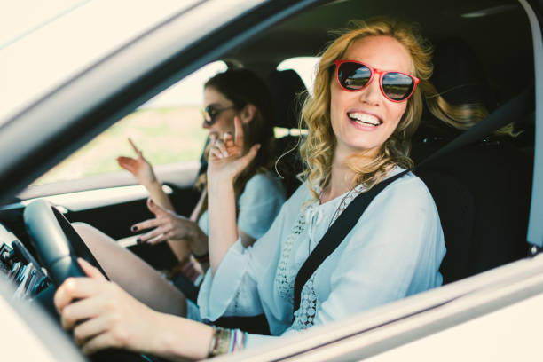 istock Women on the road trip 803602394