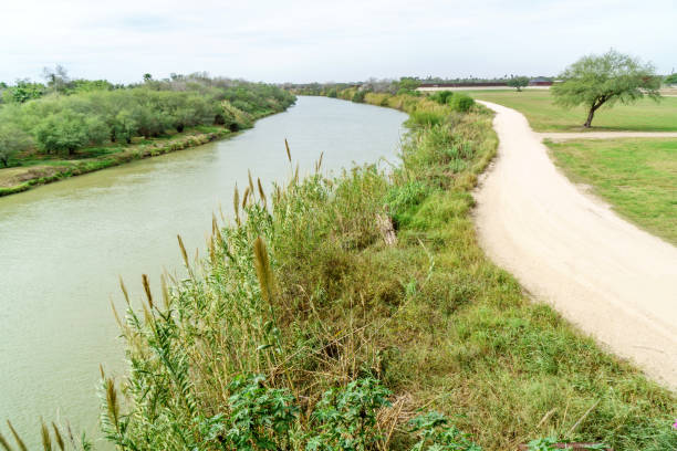 istock Rio Grande River between Texas and Mexico borders 803613720