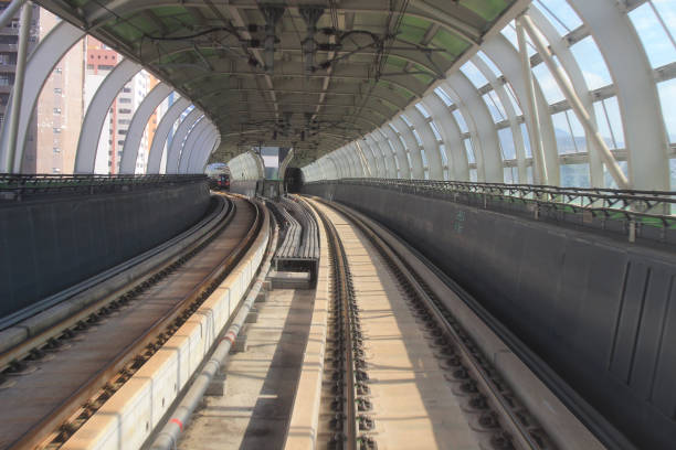 istock Metro railway at outdoor 2017 803620480