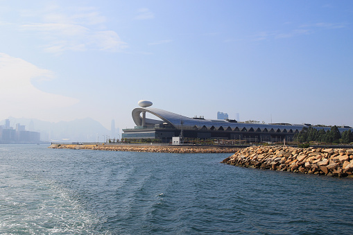 the Kai Tak Cruise Terminal is opened at kowloon