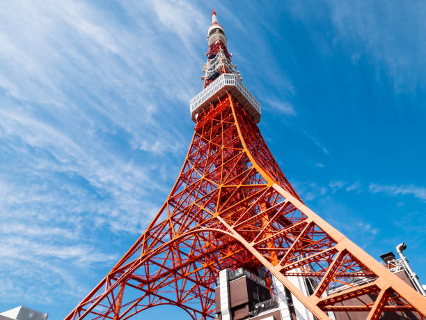 東京タワー  - tokyo tower ストックフォトと画像