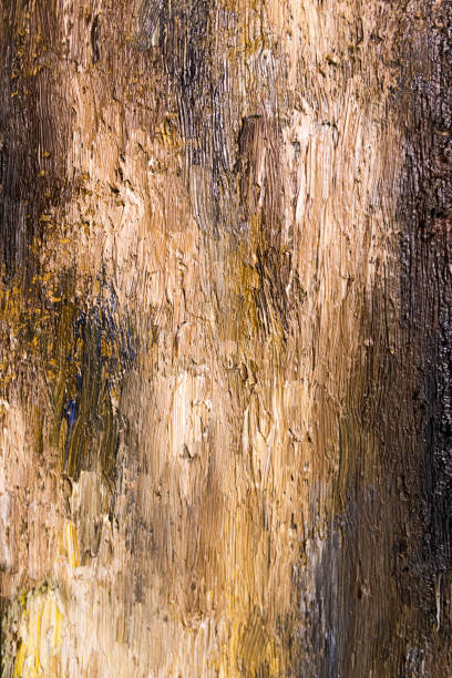 istock Abstract background of oil paint on canvas 803663724