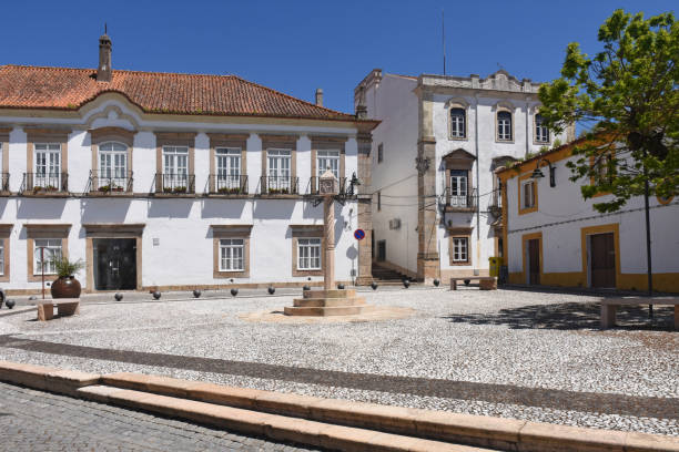 istock Square in  Crato, Alentejo region, Portugal 803666708